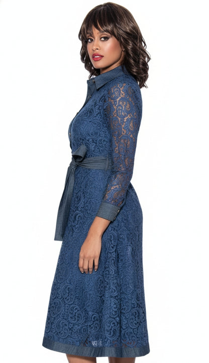 Devine Sport 63151-NV-IH Church Dress