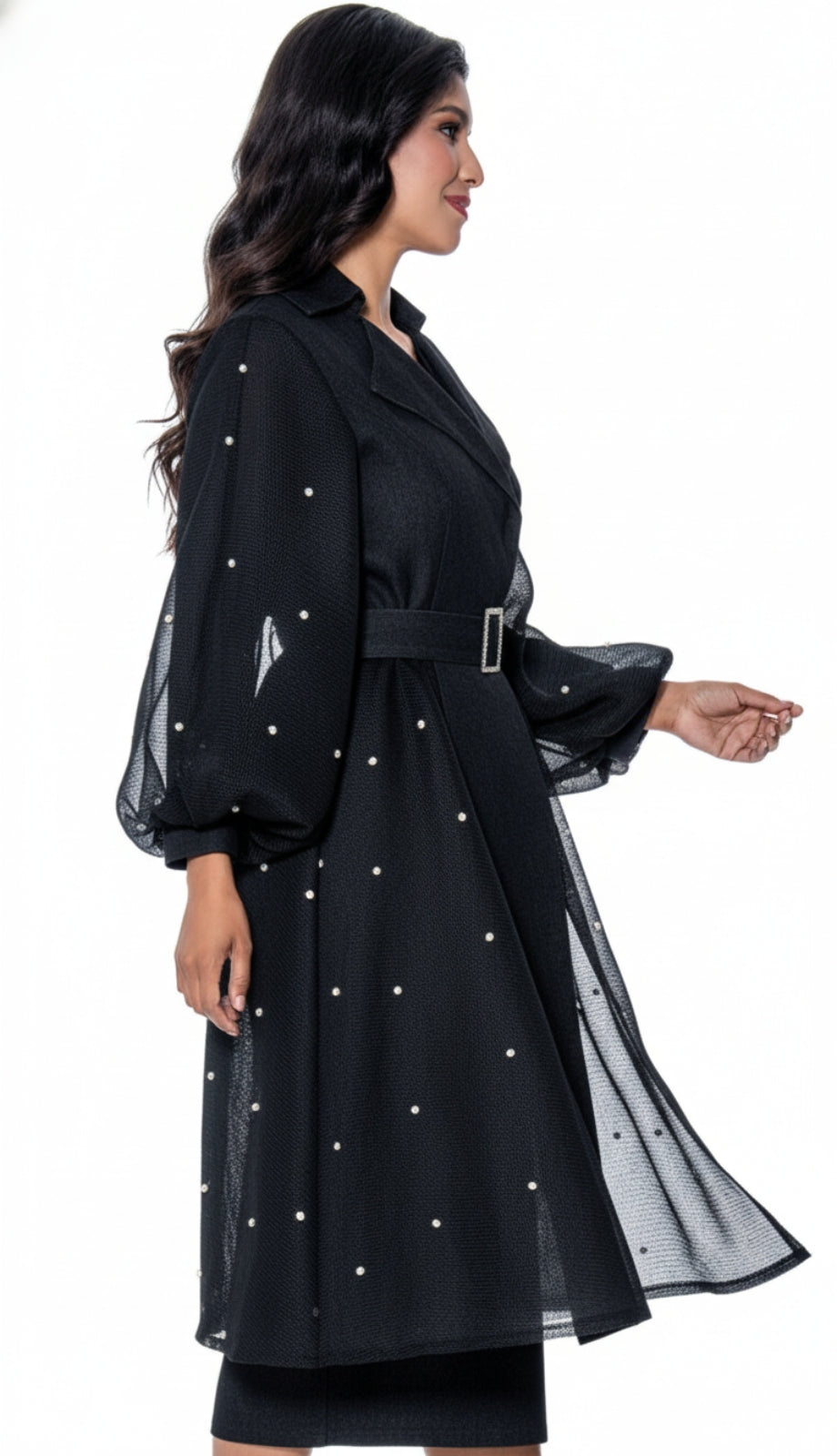 Devine Sport 63982-BLK-QS Church Dress