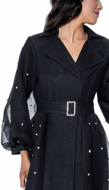 Devine Sport 63982-BLK-QS Church Dress