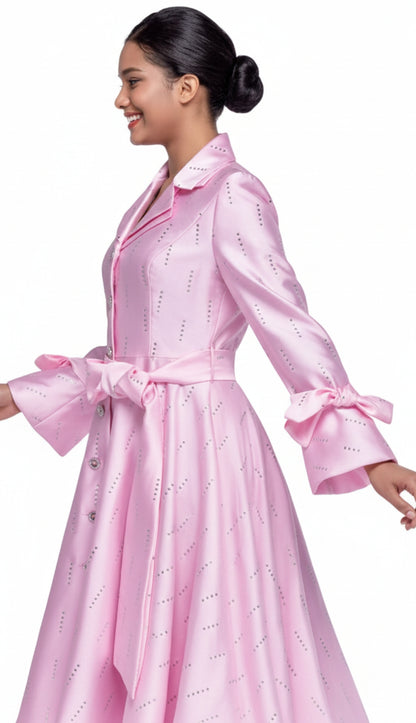 Serafina 6441-PNK Church Dress