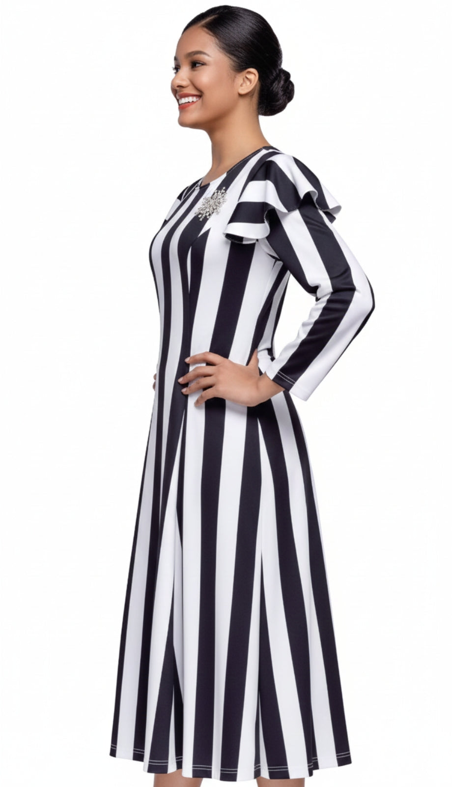Serafina 6449-WWB Church Dress