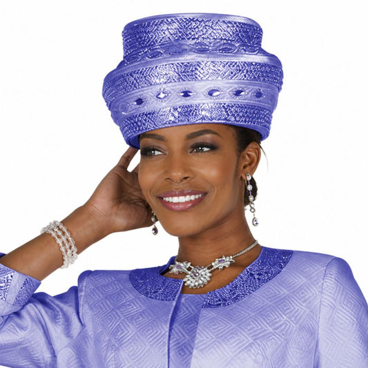 Elite Champagne 6465-LLC-H Church Hat