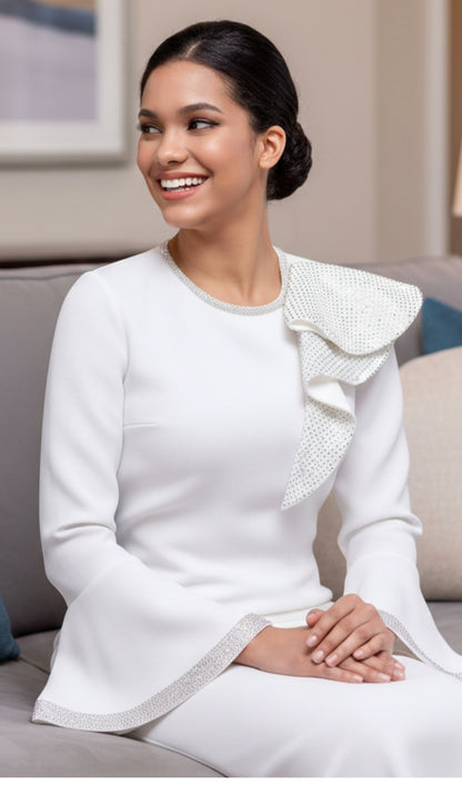 Serafina 6465-OFW Church Dress