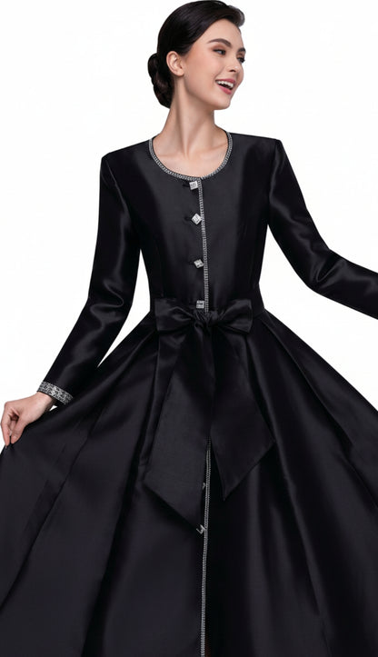 Serafina 6485-BLK Church Dress