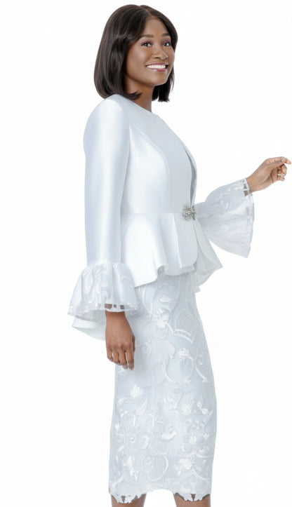 Terramina 7025-WHT Church Suit