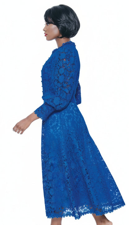 Terramina 7051-RYL Church Dress