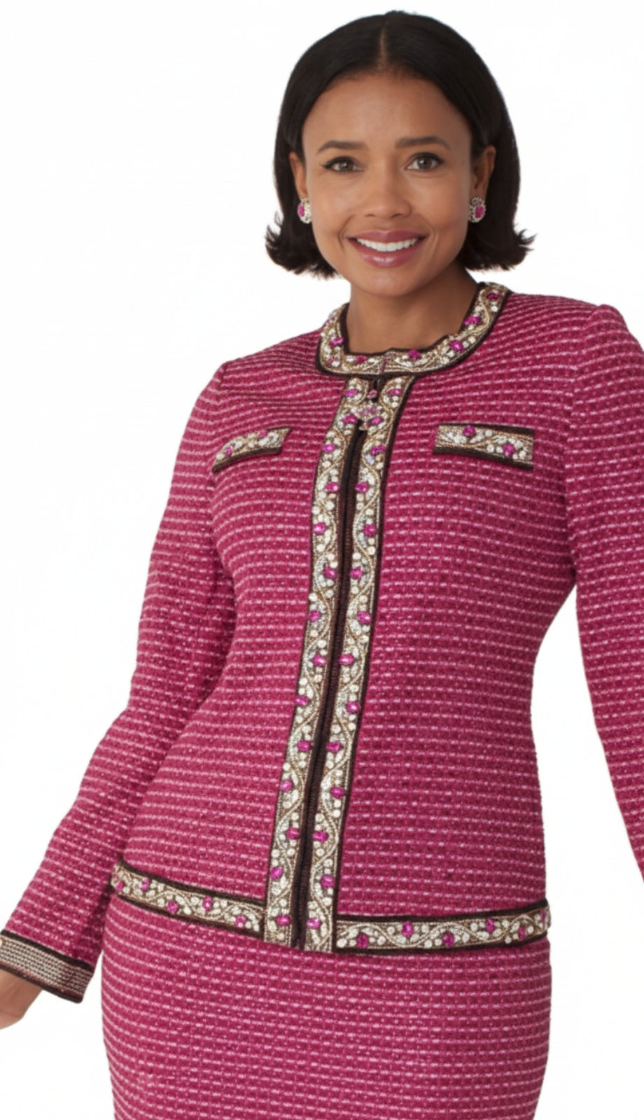 Liorah 7311 Knit Church Suit