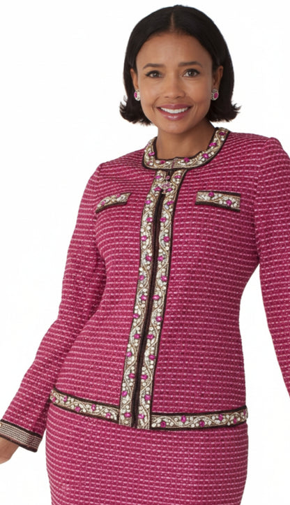 Liorah 7311 Knit Church Suit