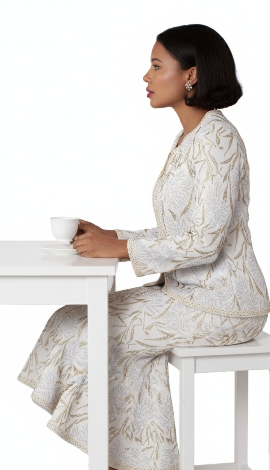 Liorah 7317 Knit Church Suit