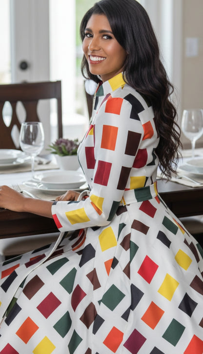 Nubiano 751-QS Church Dress