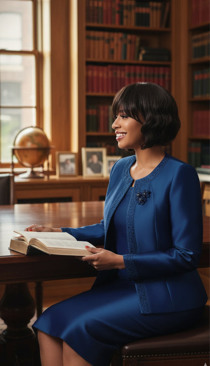 Terramina 7637-NVY Church Suit