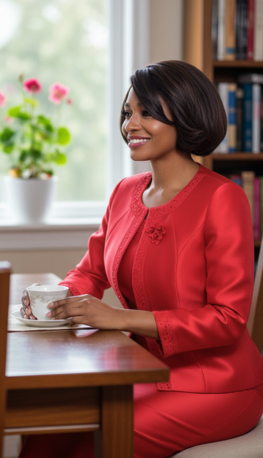 Terramina 7637-RED Church Suit