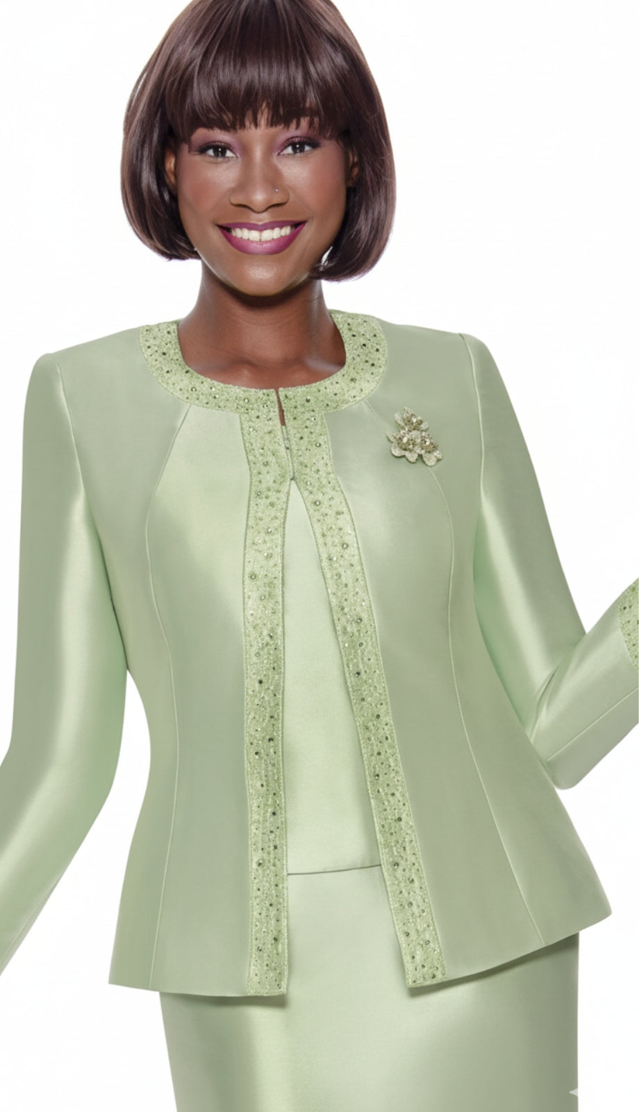 Terramina 7637-SAGE Church Dress