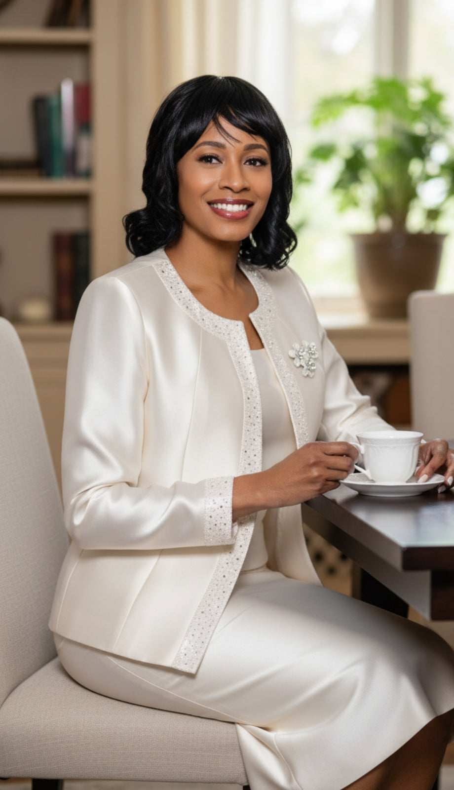 Terramina 7637-WH Church Suit