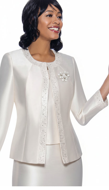 Terramina 7637-WH Church Suit