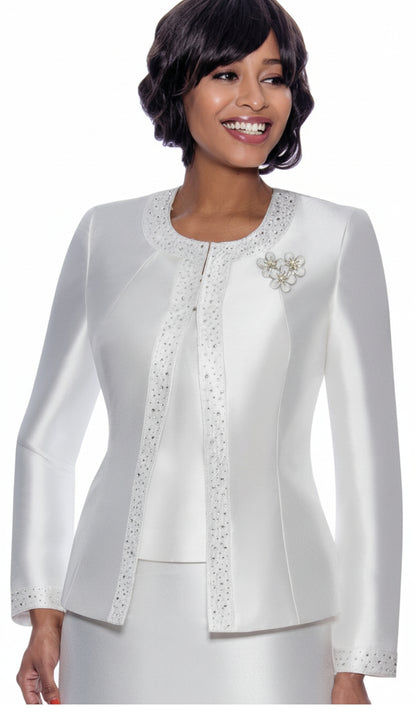 Terramina 7637-WHT Church Suit