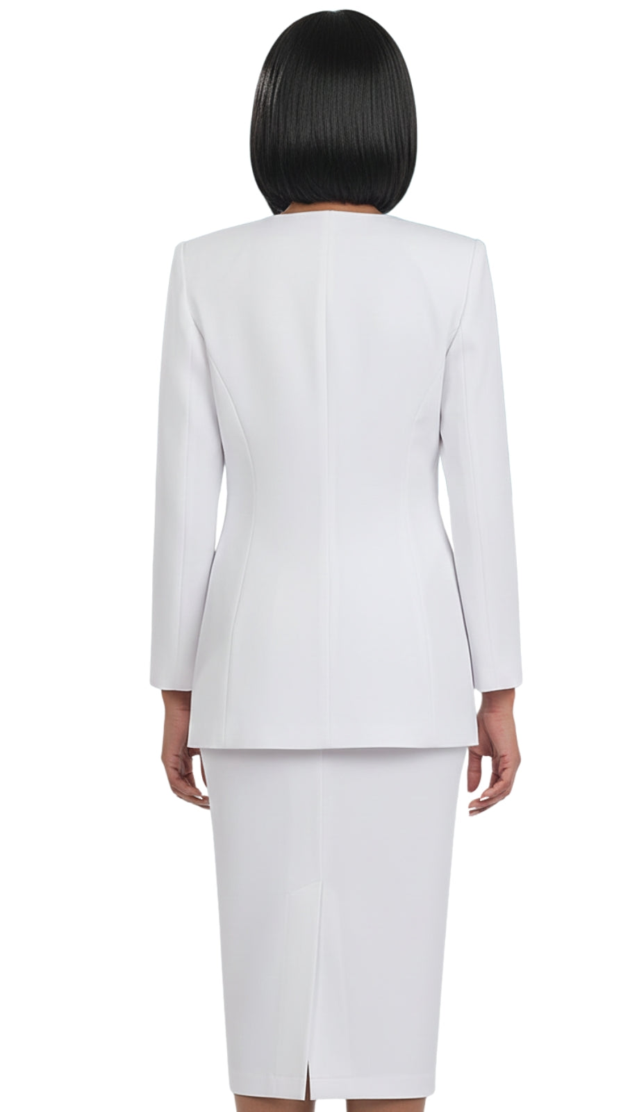 Ben Marc 78099-WHT Usher Church Suit