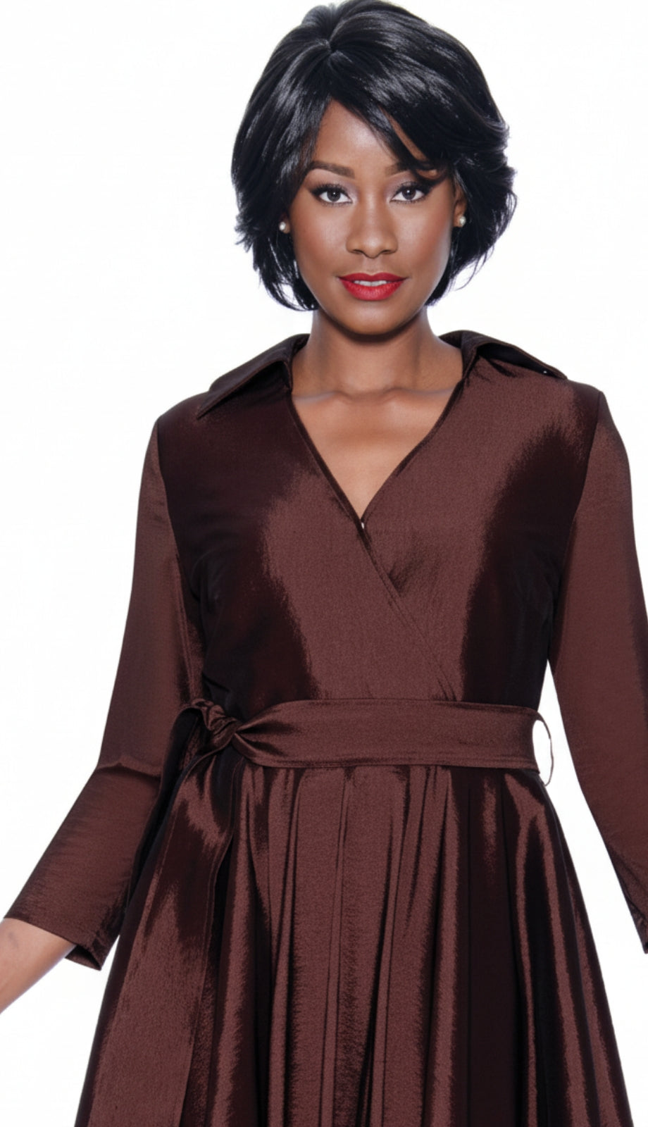 Terramina 7869-BRN Church Dress