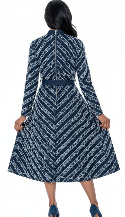 Devine Sport 800111-BLU Church Dress