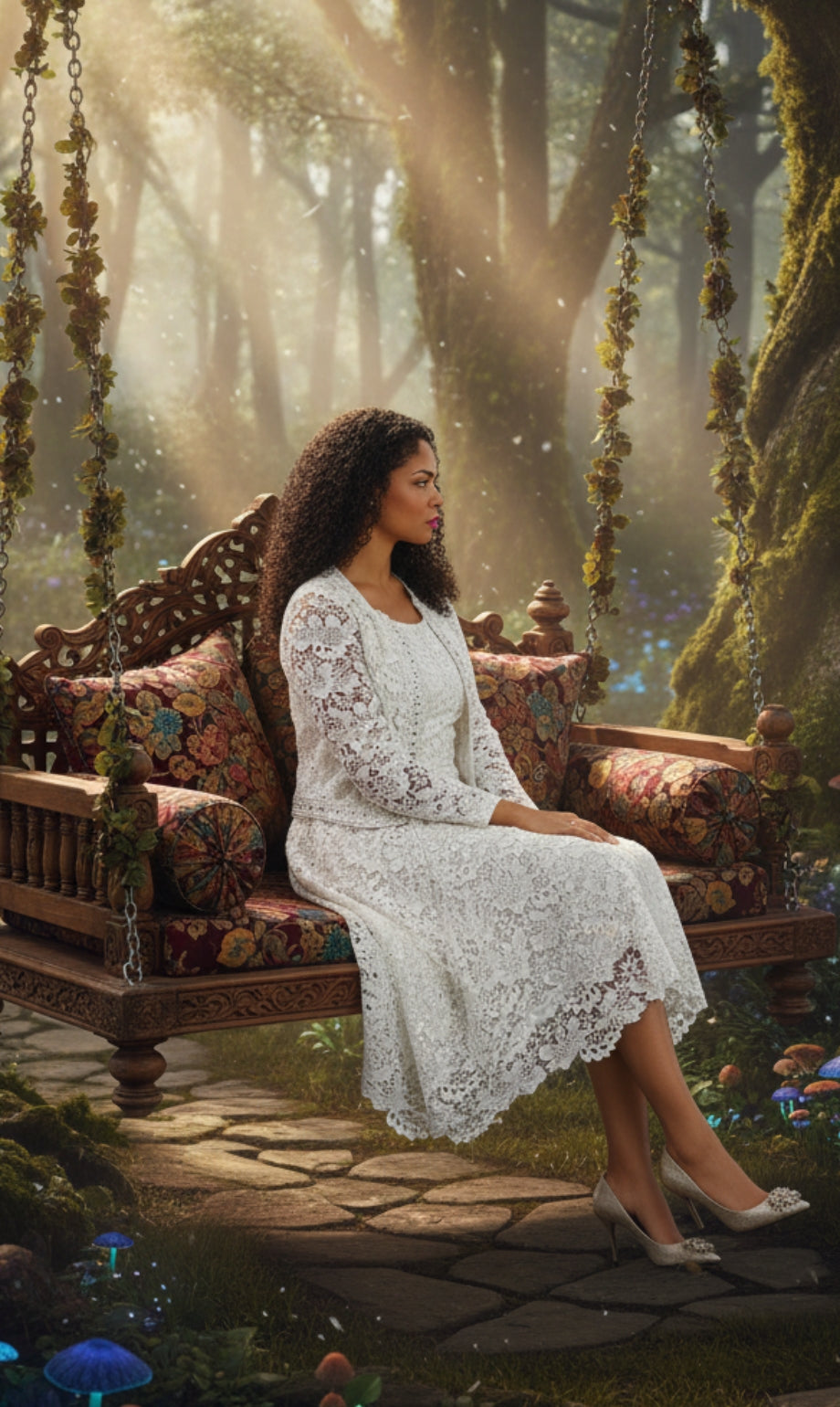 Diana Couture 8190-OFW Church Dress