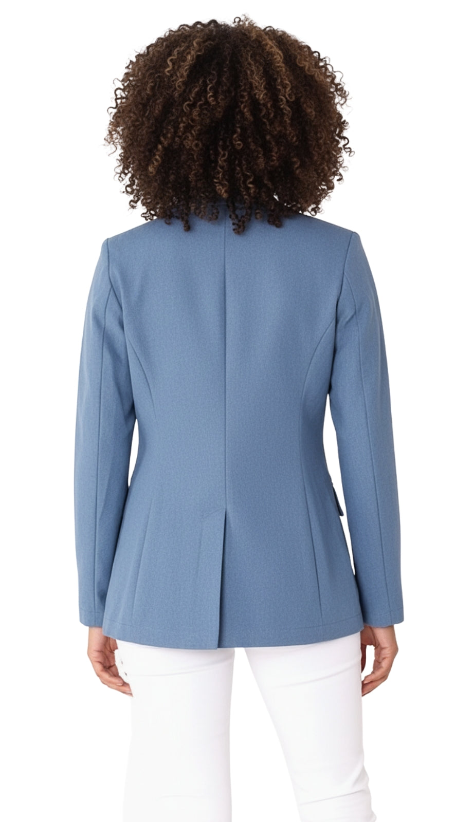 For Her 82100-QS ( 1pc Denim Twill Double-breasted Jacket )