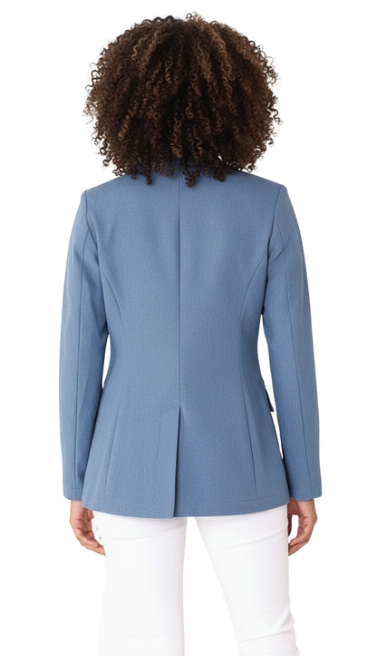 For Her 82100-QS ( 1pc Denim Twill Double-breasted Jacket )