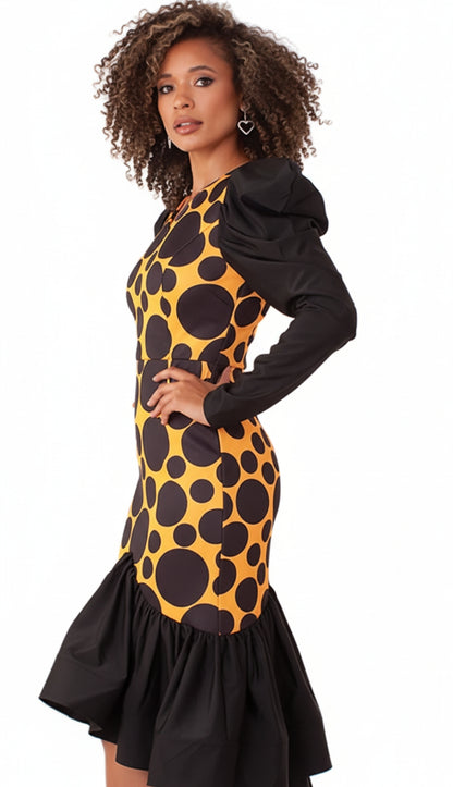 For Her 82139-BLKM-QS Womens Dress