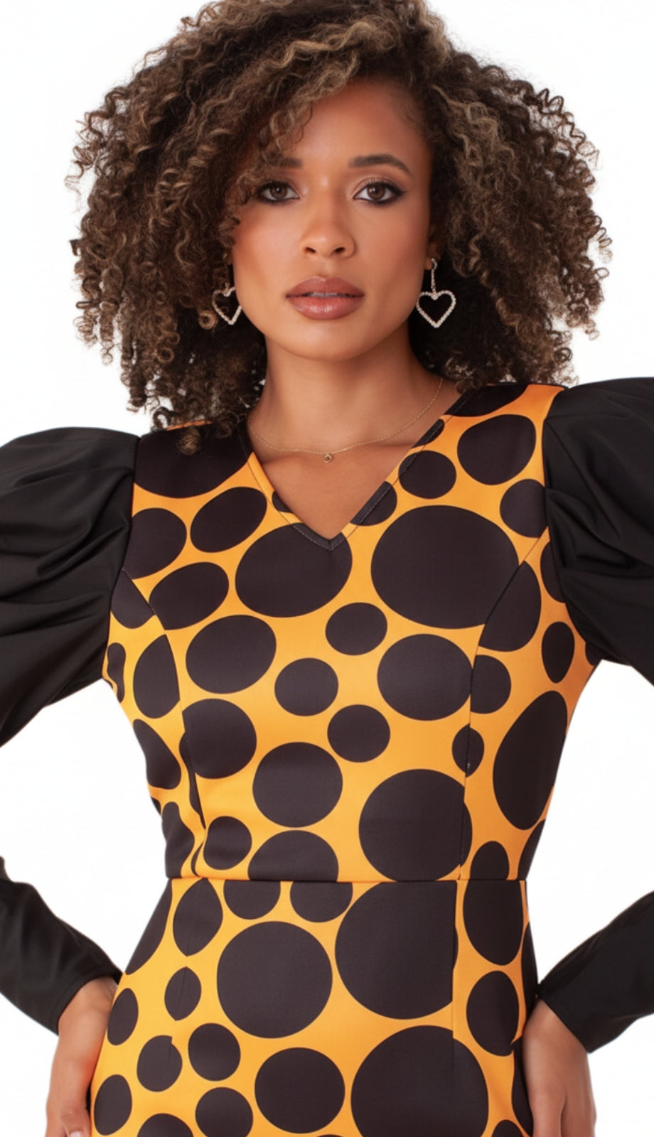 For Her 82139-BLKM-QS Womens Dress