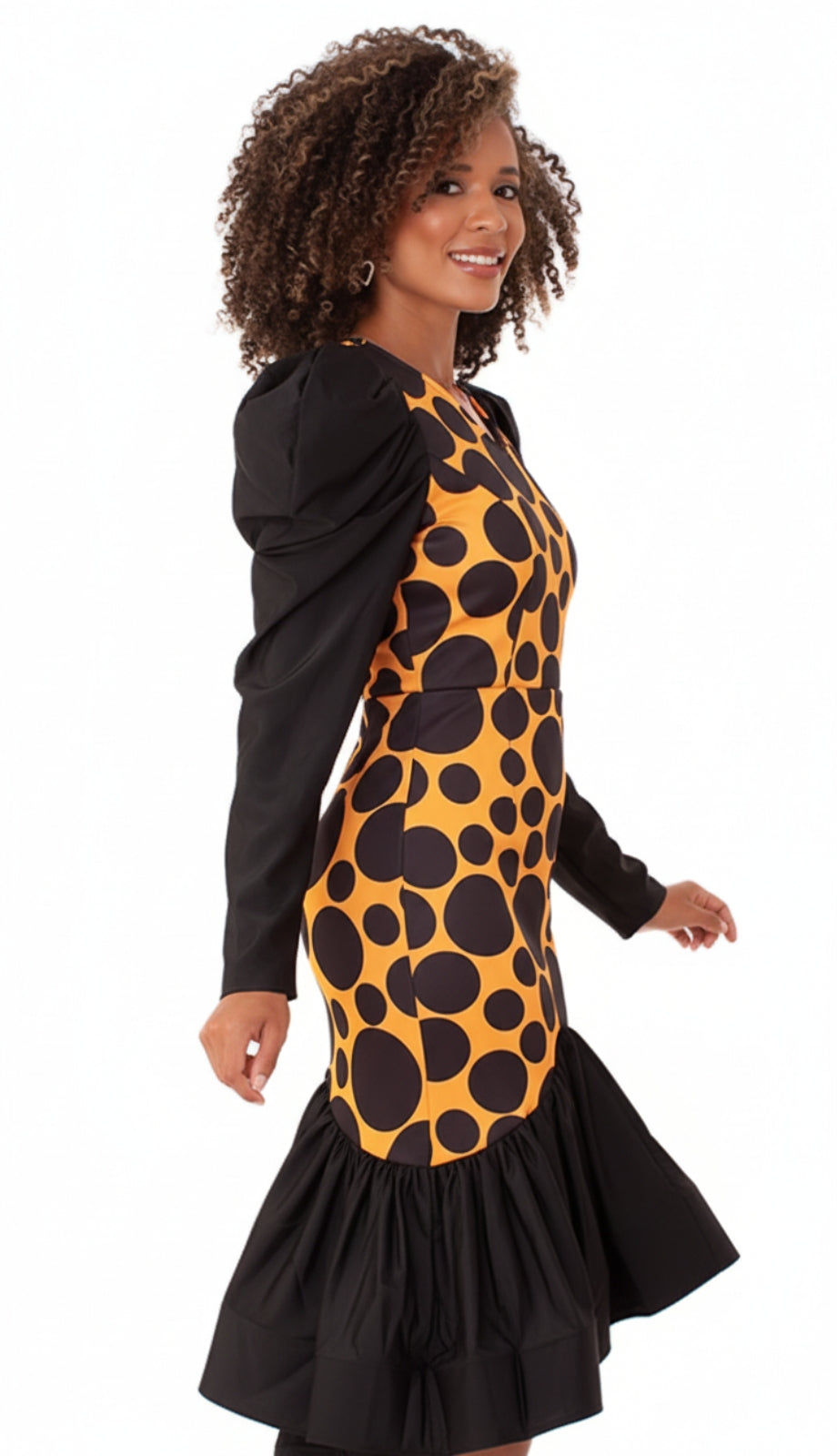 For Her 82139-BLKM-QS Womens Dress