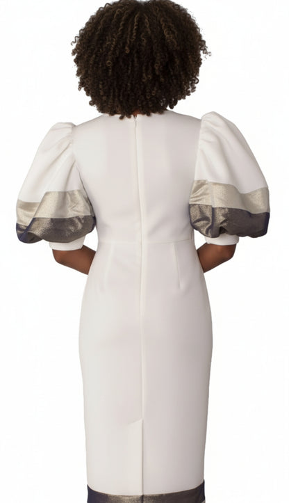 For Her 82141-IVY Womens Midi Dress