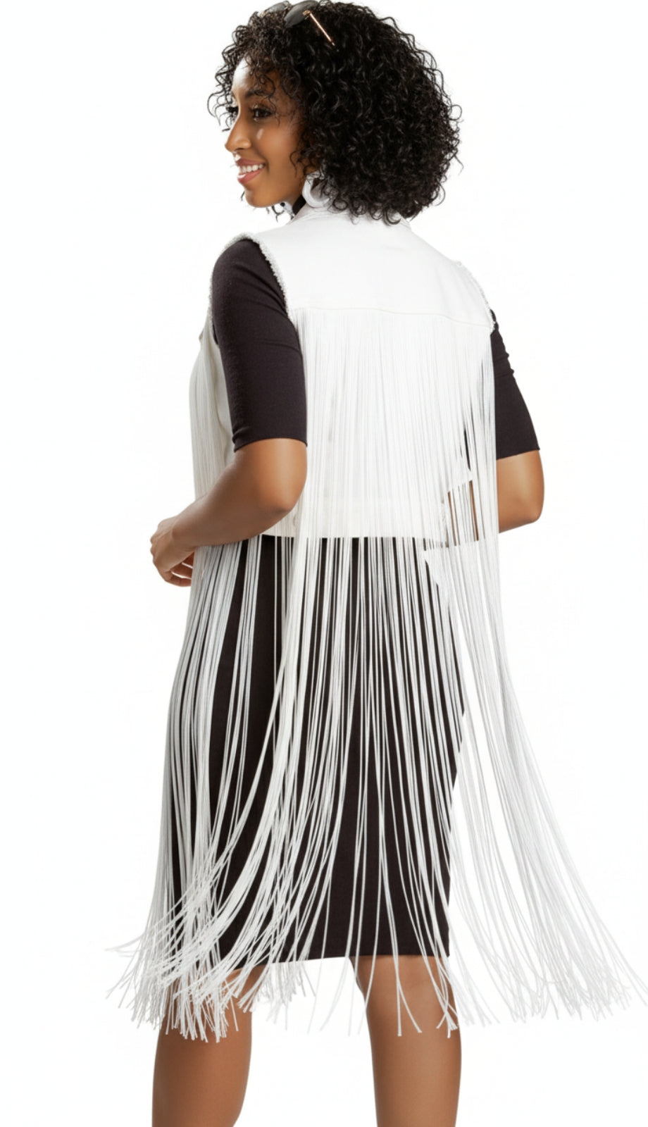 DV Jeans 8451-WHT Church Dress