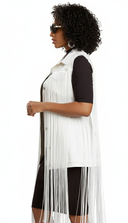 DV Jeans 8451-WHT Church Dress