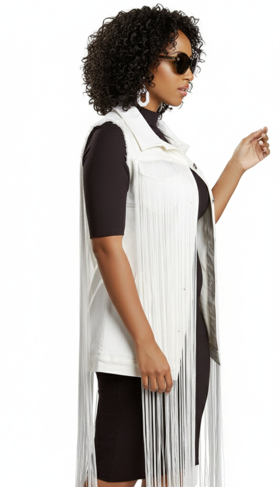 DV Jeans 8451-WHT Church Dress