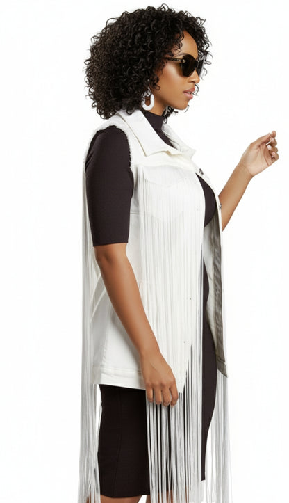 DV Jeans 8451-WHT Church Dress