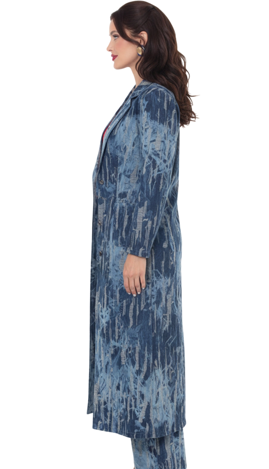 DV Jeans 8507-J Womens Duster