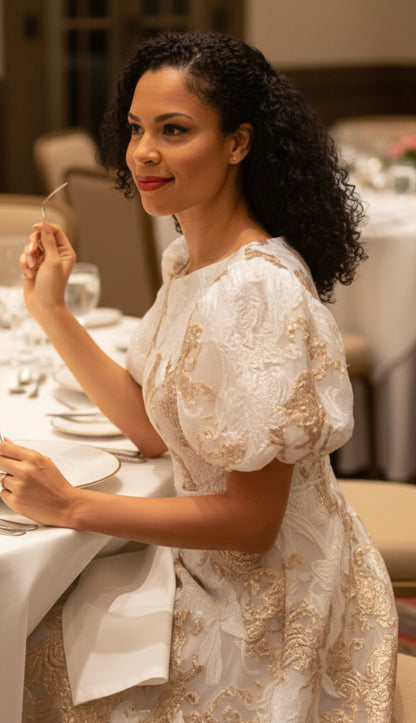 Diana Couture 8691 Church Dress