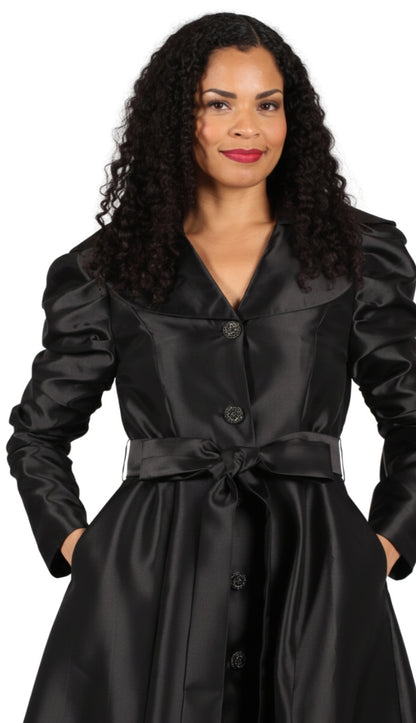 Diana Couture 8743-BLK Church Dress