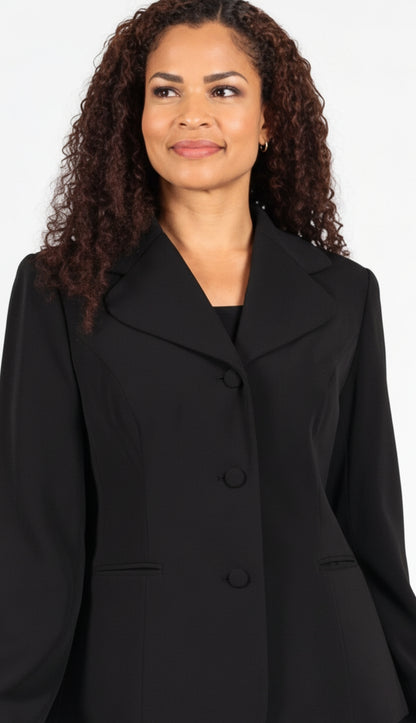 Diana Couture 8748-BLK Church Suit