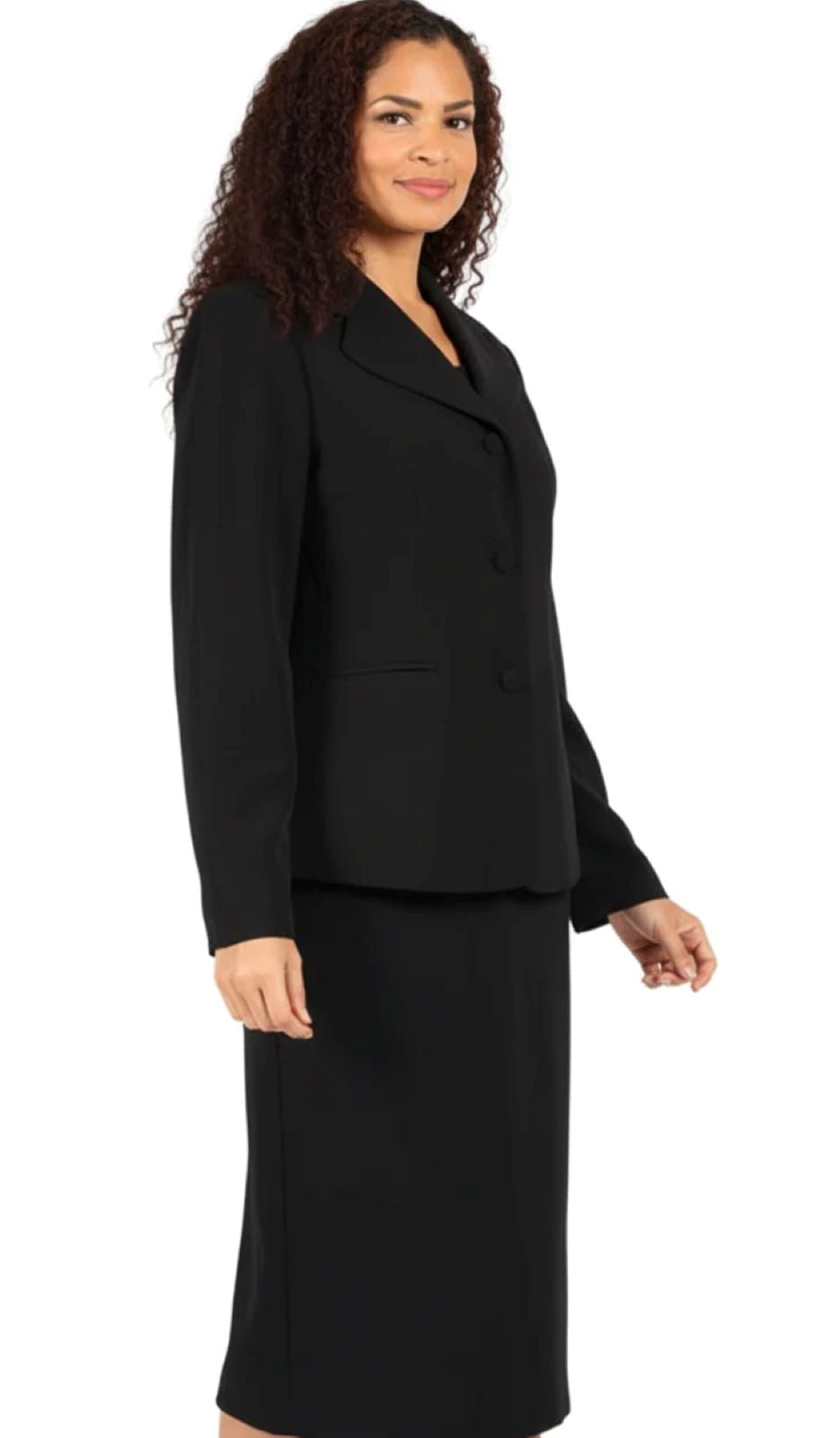 Diana Couture 8748-BLK-CO Church Suit