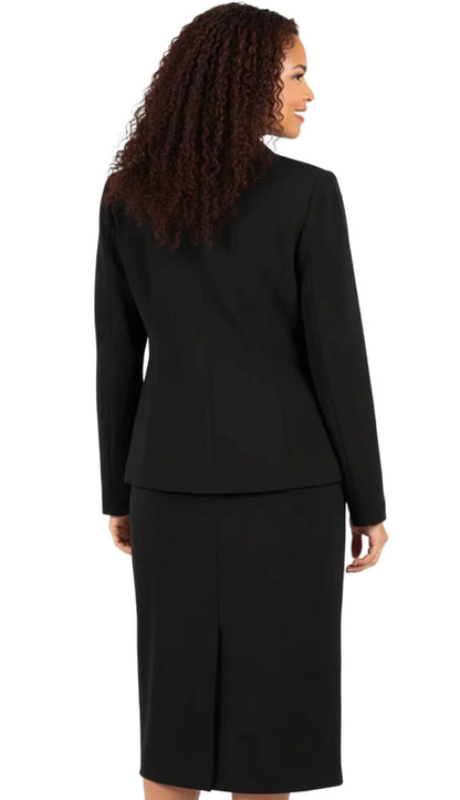 Diana Couture 8748-BLK-CO Church Suit
