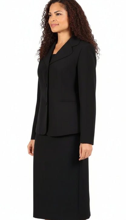 Diana Couture 8748-BLK-CO Church Suit