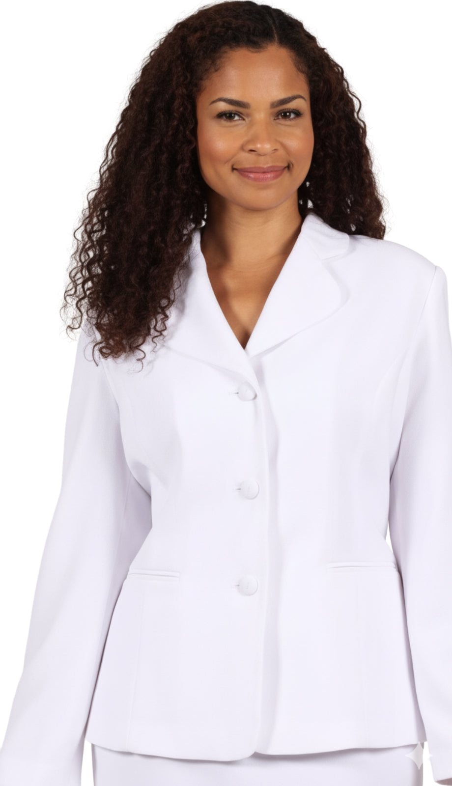 Diana Couture 8748-WHT Church Suit