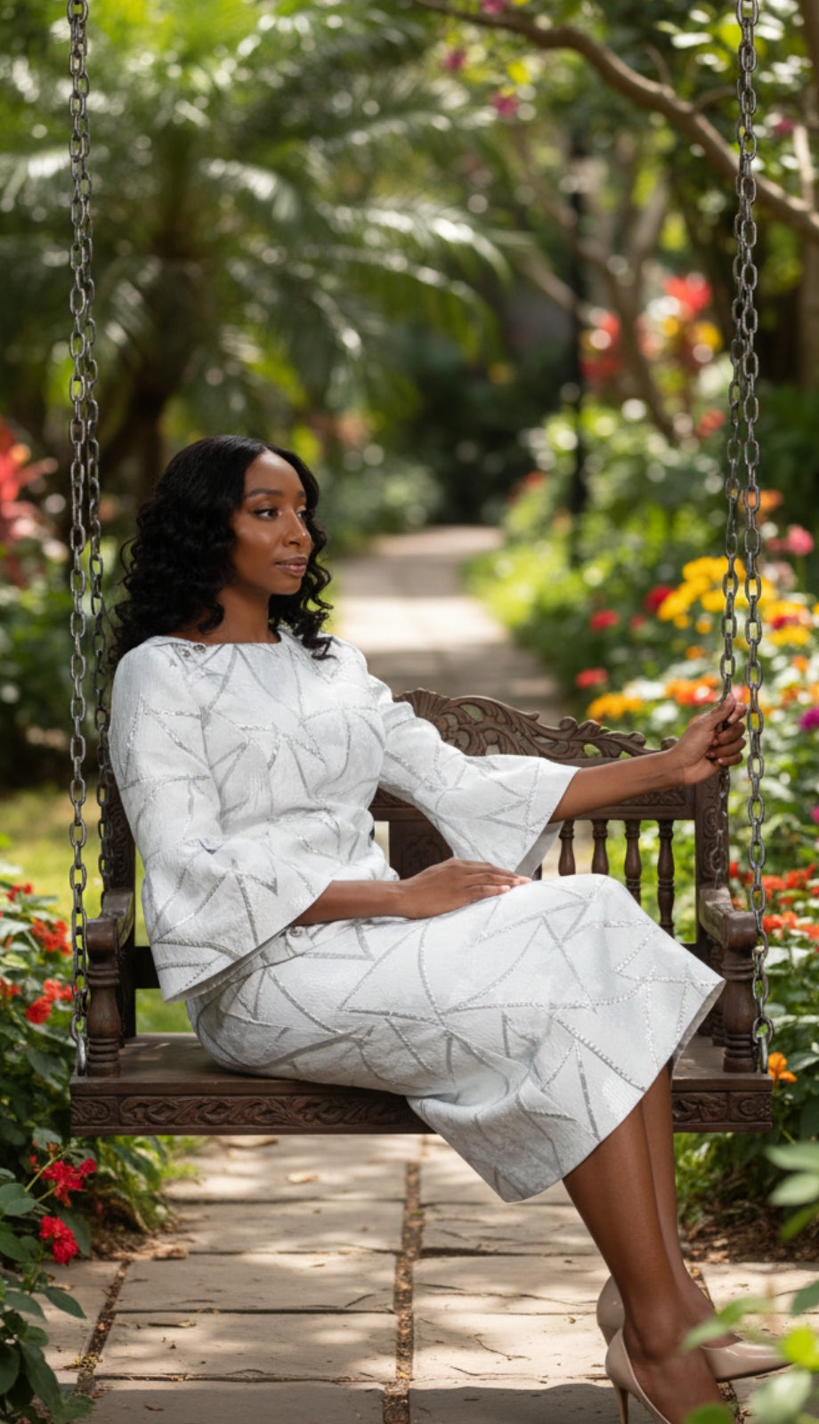 Diana Couture 9107 Church Suit