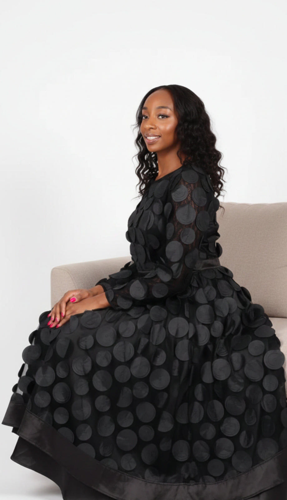 Diana Couture 9129 Church Dress