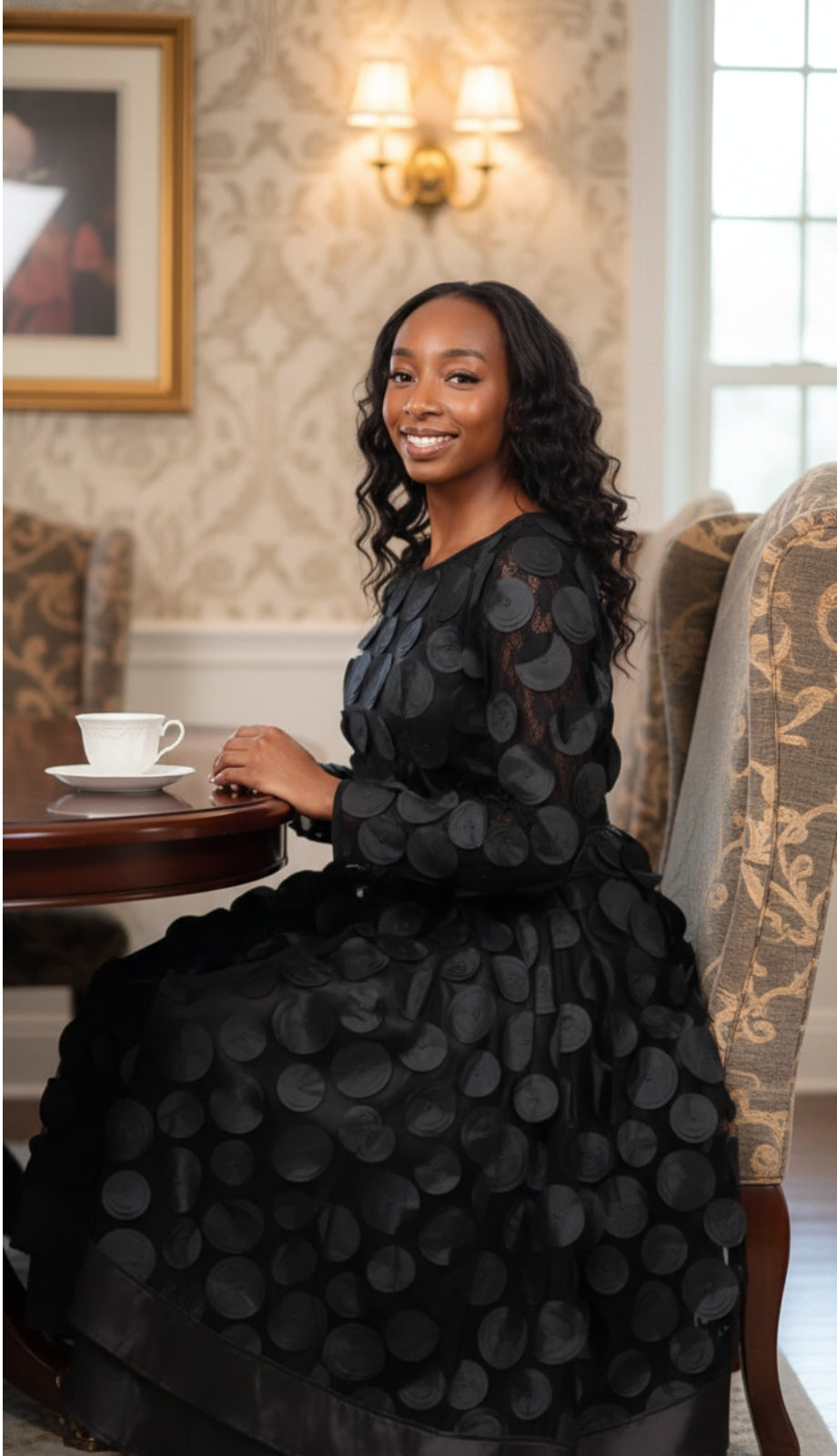 Diana Couture 9129 Church Dress