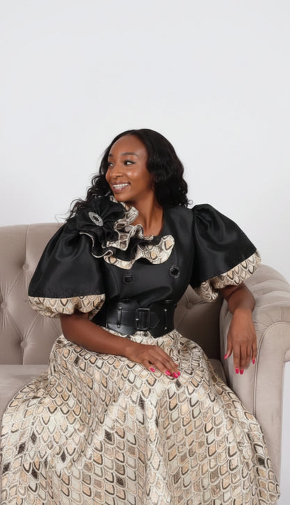 Diana Couture 9140 Church Dress