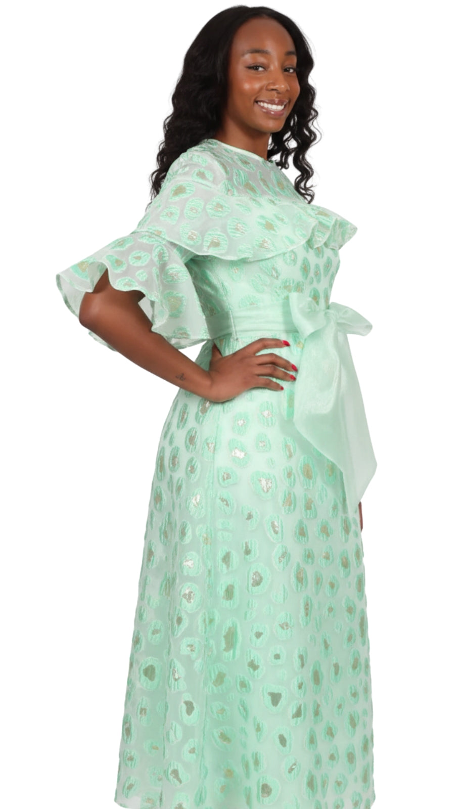 Diana Couture 9141 Church Dress