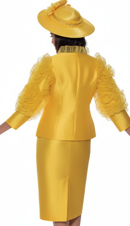 GMI 9713-GLD-QS Church Suit