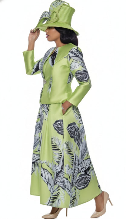 GMI 9772-GRN-QS Church Suit