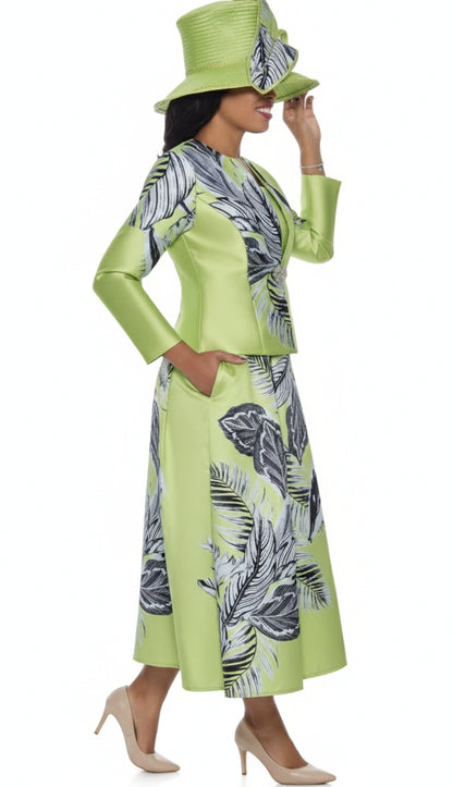 GMI 9772-GRN-QS Church Suit